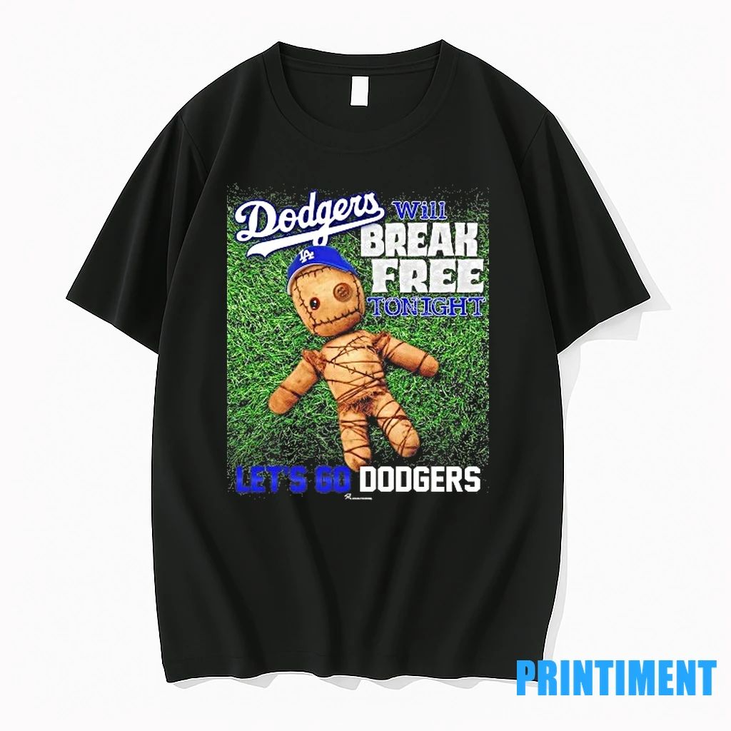 Voodoo Doll Will Break Free Tonight Lets Go La Dodgers Tshirts Sweater Unisex T-shirt, Sweatshirt, Hoodie, Long Sleeve Tee - T-Shirt, Sweatshirt, Hoodie
