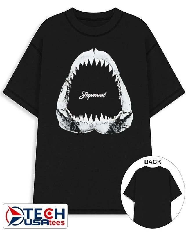 Represent Shark Jaws shirt Unisex T-shirt, Sweatshirt, Hoodie, Long Sleeve Tee - T-Shirt, Sweatshirt, Hoodie