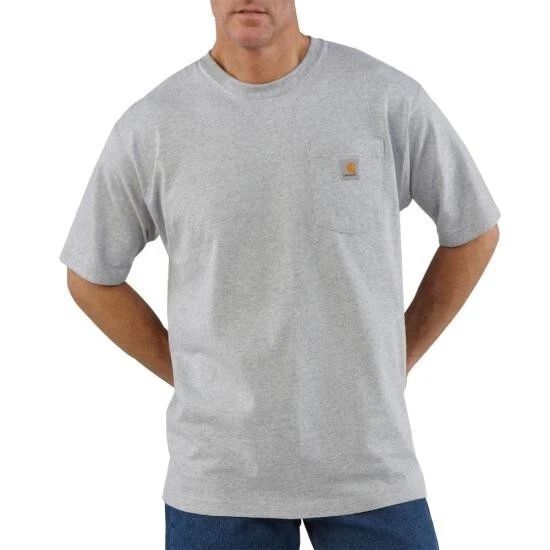 Carhartt Men's K87 Loose Fit Workwear Short Sleeve-Tshirt-15 color opts-Buy more Unisex T-shirt, Sweatshirt, Hoodie, Long Sleeve Tee - T-Shirt, Sweatshirt, Hoodie