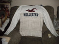 HOLLISTER Mens Medium  Long Sleeve Crew Neck  Logo Graphic- very nice . Unisex T-shirt, Sweatshirt, Hoodie, Long Sleeve Tee - T-Shirt, Sweatshirt, Hoodie