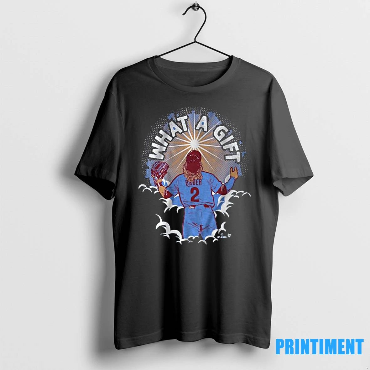 Phillies Harrison Bader What A Gift Tshirts Sweater Unisex T-shirt, Sweatshirt, Hoodie, Long Sleeve Tee - T-Shirt, Sweatshirt, Hoodie