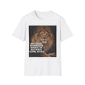 Lion Portrait Don't Mistake My Kindness For Weakness T-Shirt | Fierce Quote Unisex T-shirt, Sweatshirt, Hoodie, Long Sleeve Tee - T-Shirt, Sweatshirt, Hoodie