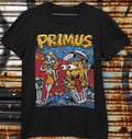 Primus Band T-Shirt Music Concert Black Cotton Unisex S-234XL Unisex T-shirt, Sweatshirt, Hoodie, Long Sleeve Tee - T-Shirt, Sweatshirt, Hoodie
