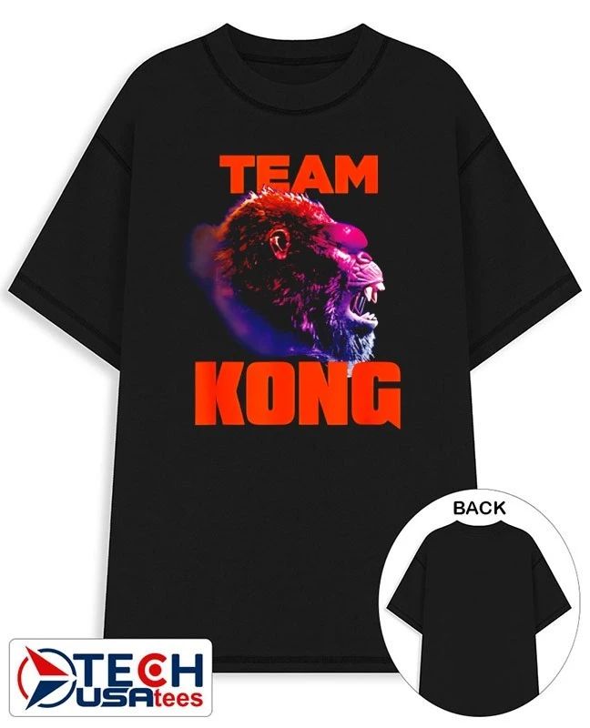 Team Kong Godzilla vs Kong shirt Unisex T-shirt, Sweatshirt, Hoodie, Long Sleeve Tee - T-Shirt, Sweatshirt, Hoodie