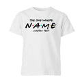 Personalised Custom Name Friends The One Where Unisex Kids T shirt Gift Xmas Unisex T-shirt, Sweatshirt, Hoodie, Long Sleeve Tee - T-Shirt, Sweatshirt, Hoodie
