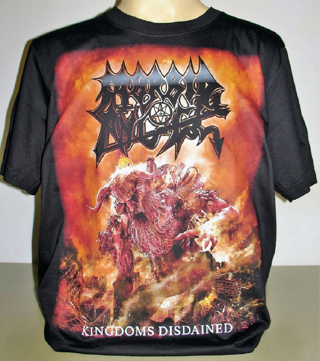 Morbid Angel Kingdoms Disdained T-Shirt Size S M L XL 2XL 3XL Death Metal Band Unisex T-shirt, Sweatshirt, Hoodie, Long Sleeve Tee - T-Shirt, Sweatshirt, Hoodie