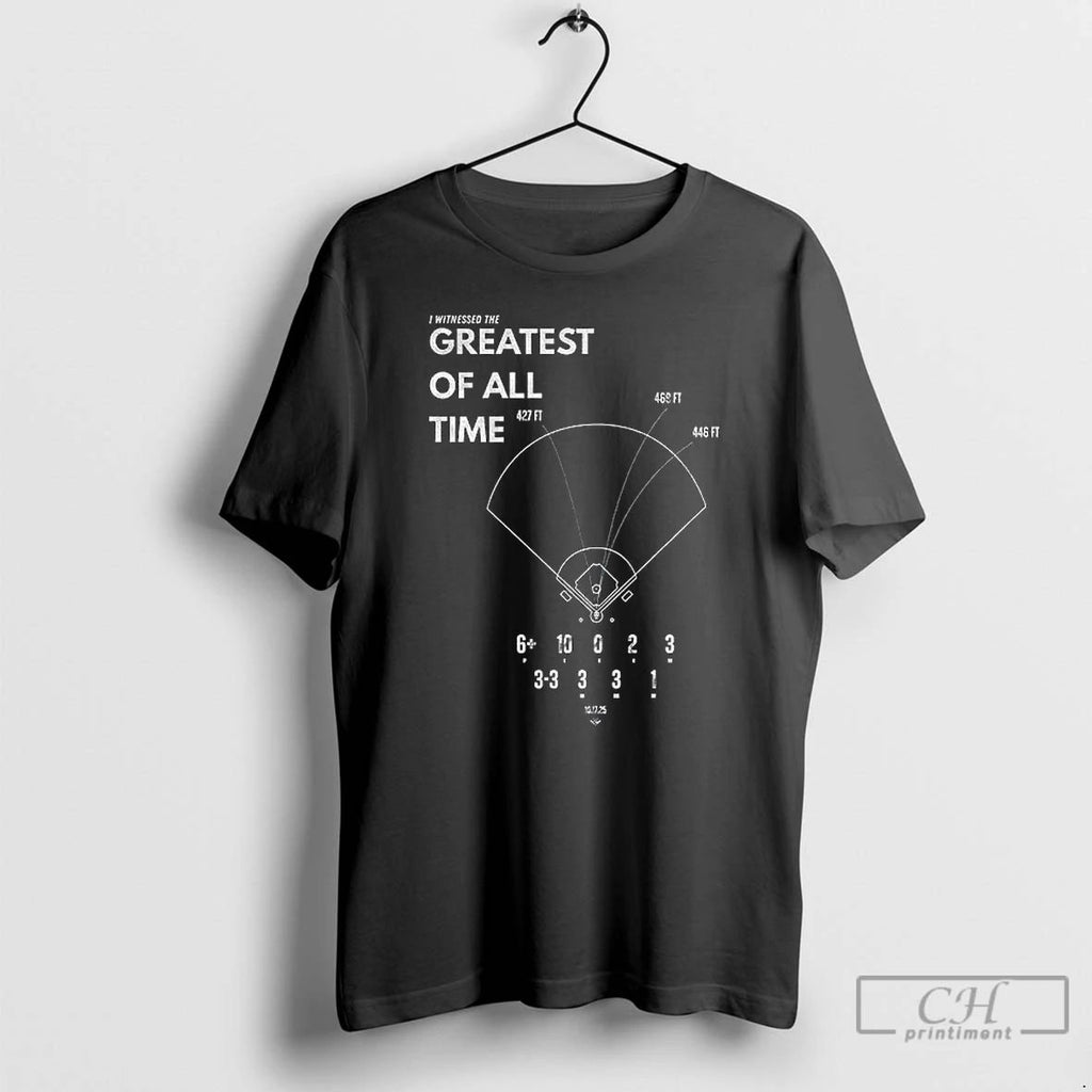 Classic Shohei Ohtani I Witnesses The Greatest Of All Time Dodgers Baseball T Shirts Unisex T-shirt, Sweatshirt, Hoodie, Long Sleeve Tee - T-Shirt, Sweatshirt, Hoodie