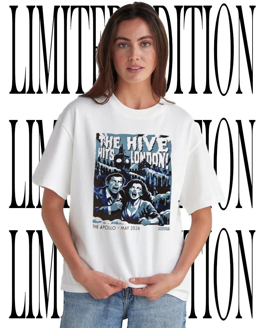 The Hive StarKid the Hive hits London the Apollo May 2026 shirt Unisex T-shirt, Sweatshirt, Hoodie, Long Sleeve Tee - T-Shirt, Sweatshirt, Hoodie
