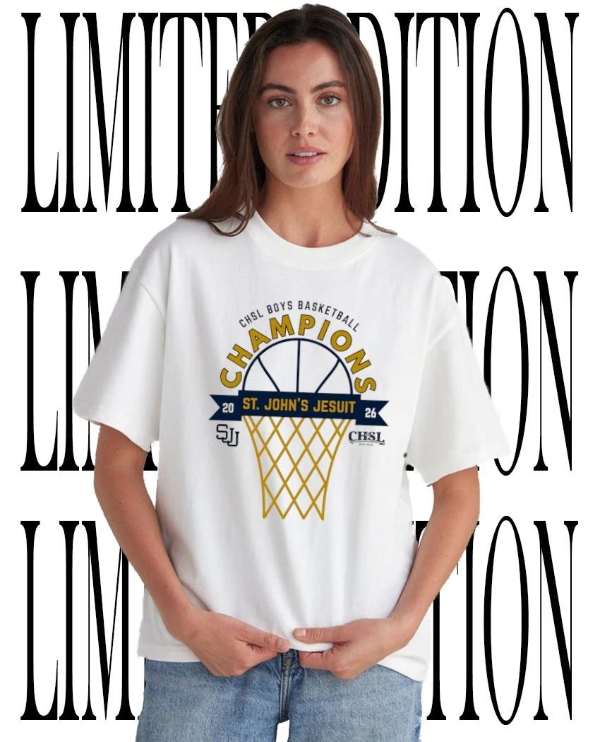 St Johns Jesuit 2026 CHSL Boys Basketball Champions shirt Unisex T-shirt, Sweatshirt, Hoodie, Long Sleeve Tee - T-Shirt, Sweatshirt, Hoodie