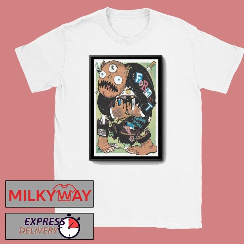 The Format concert Denver, Mission Ballroom, Apr 10, 2026 Poster shirt Unisex T-shirt, Sweatshirt, Hoodie, Long Sleeve Tee - T-Shirt, Sweatshirt, Hoodie