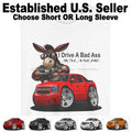 DigiRods Chevy Avalanche Hot Rod Truck Drive Bad Ass Cartoon Car White T Shirt Unisex T-shirt, Sweatshirt, Hoodie, Long Sleeve Tee - T-Shirt, Sweatshirt, Hoodie