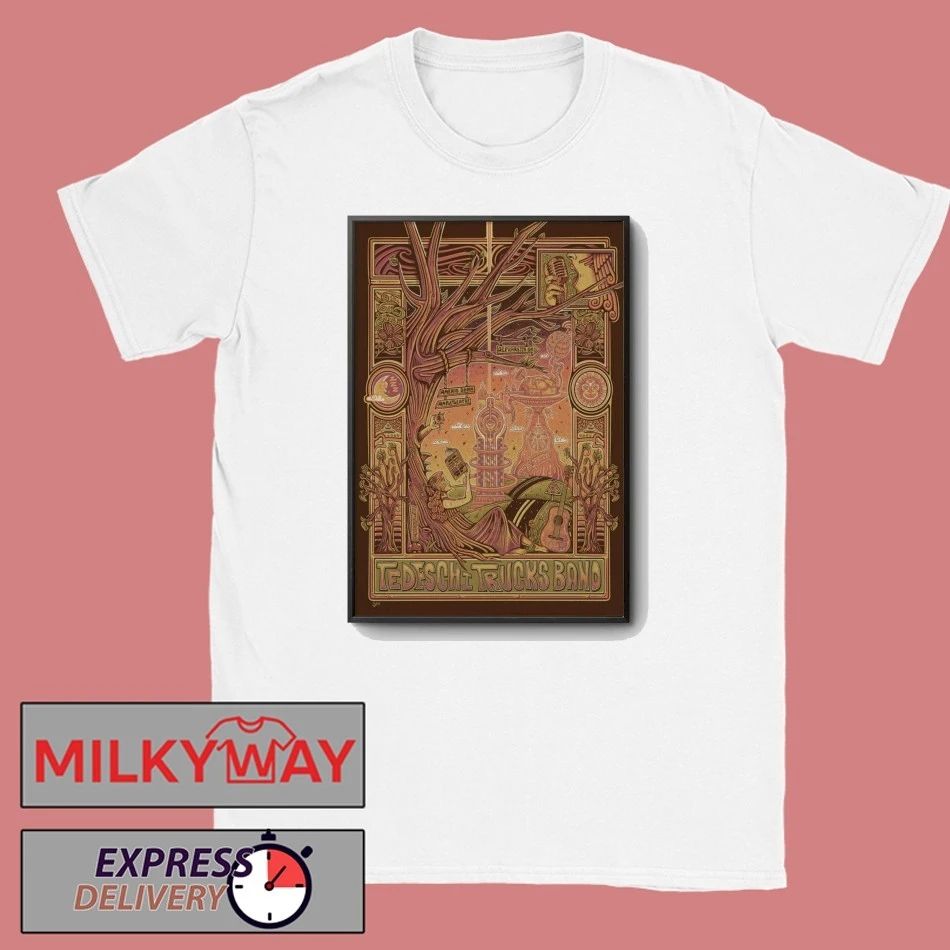 Apr 28 2026 Poster Tedeschi Trucks Band Alpharetta shirt Unisex T-shirt, Sweatshirt, Hoodie, Long Sleeve Tee - T-Shirt, Sweatshirt, Hoodie