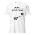 Artemis II Funny T-Shirt Moon Mission Space Humor Minimal Graphic Tee Gifts Unisex T-shirt, Sweatshirt, Hoodie, Long Sleeve Tee - T-Shirt, Sweatshirt, Hoodie