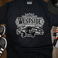 Westside Lowrider Tee Unisex Adult T-Shirt Westcoast Hip Hop Rap Old School Tee Unisex T-shirt, Sweatshirt, Hoodie, Long Sleeve Tee - T-Shirt, Sweatshirt, Hoodie