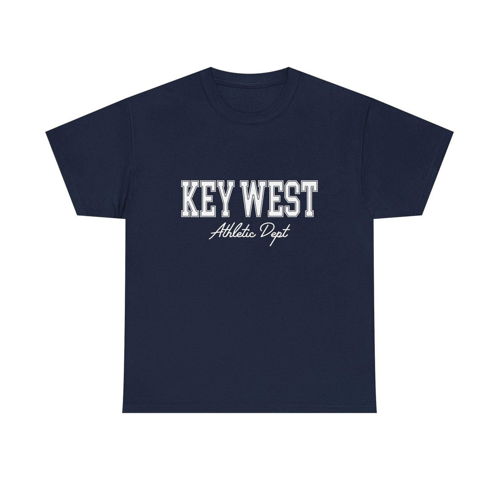 Key West Florida Retro Souvenir Simple Y2k Aesthetic, Athletic Dept Tee Unisex T-shirt, Sweatshirt, Hoodie, Long Sleeve Tee - T-Shirt, Sweatshirt, Hoodie