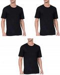 Nautica Men's 3-Pack Crew Neck Classic Fit Stretch Cotton T-Shirt, Black, Size S Unisex T-shirt, Sweatshirt, Hoodie, Long Sleeve Tee - T-Shirt, Sweatshirt, Hoodie