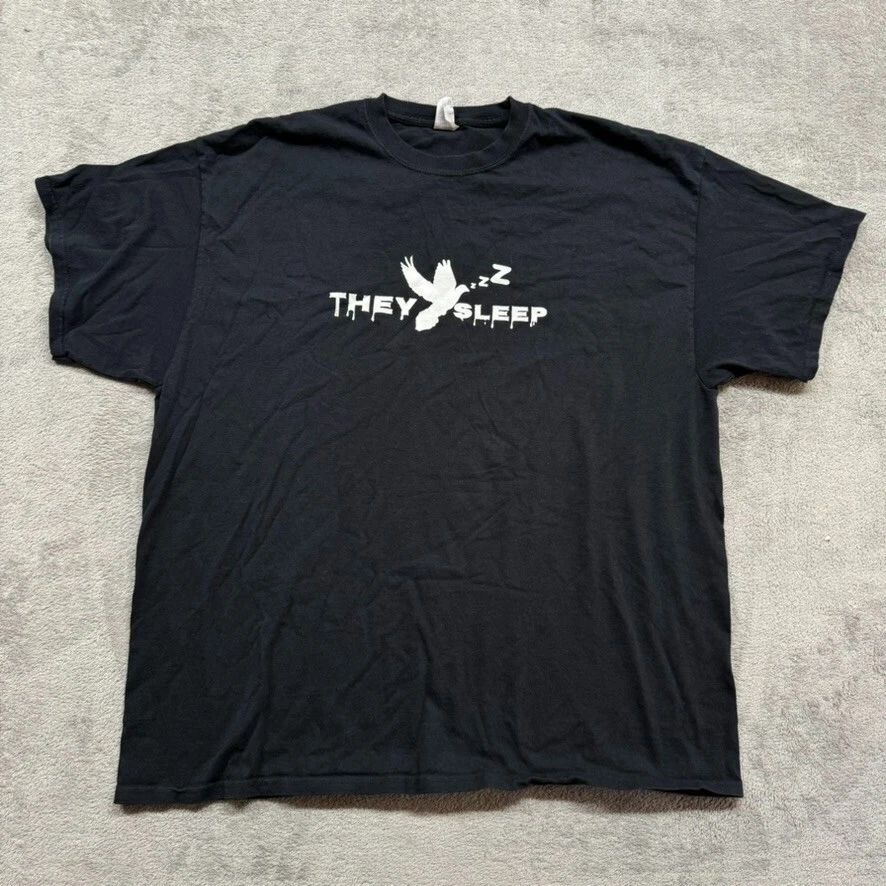 They Sleep T Shirt Mens Black 2XL Custom Graphic XXL T-Shirt Streetwear Rap Unisex T-shirt, Sweatshirt, Hoodie, Long Sleeve Tee - T-Shirt, Sweatshirt, Hoodie