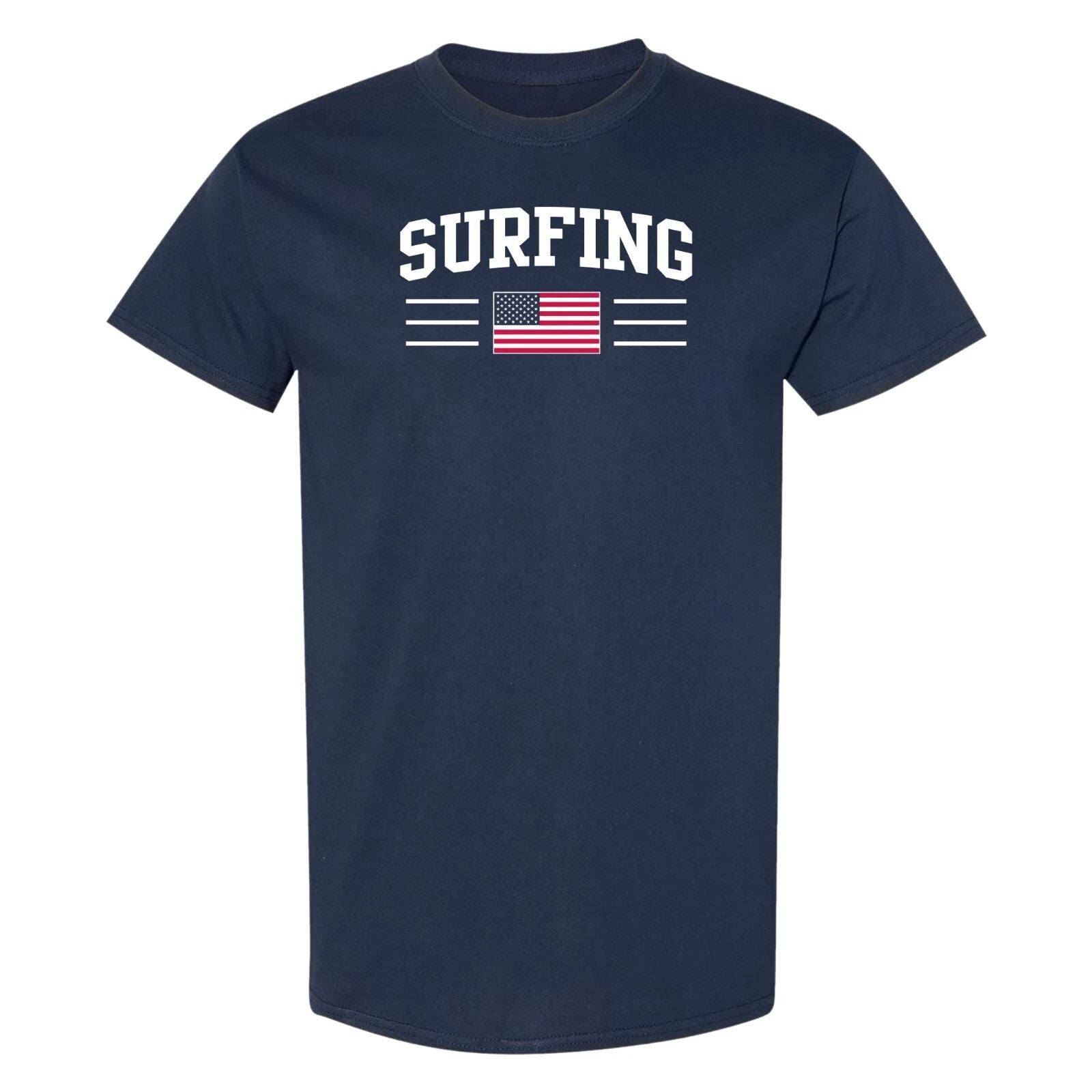 USA Surfing Arch T-Shirt Unisex T-shirt, Sweatshirt, Hoodie, Long Sleeve Tee - T-Shirt, Sweatshirt, Hoodie