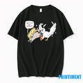 Raccoon And Goose No Pizza For Nazis Funny Tshirts Sweater Unisex T-shirt, Sweatshirt, Hoodie, Long Sleeve Tee - T-Shirt, Sweatshirt, Hoodie