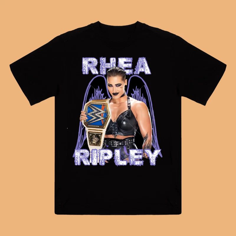 Rhea Ripley Mami T-Shirt Unisex Black Cotton Tee For Men S-4Xl US235 Unisex T-shirt, Sweatshirt, Hoodie, Long Sleeve Tee - T-Shirt, Sweatshirt, Hoodie