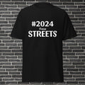 Stylish 'For These Streets' Shirt with #2024 Hashtag Graphic - Urban Fashion Unisex T-shirt, Sweatshirt, Hoodie, Long Sleeve Tee - T-Shirt, Sweatshirt, Hoodie