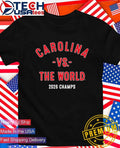 Carolina Hurricanes Hockey vs The World 2026 Champs shirt Unisex T-shirt, Sweatshirt, Hoodie, Long Sleeve Tee - T-Shirt, Sweatshirt, Hoodie