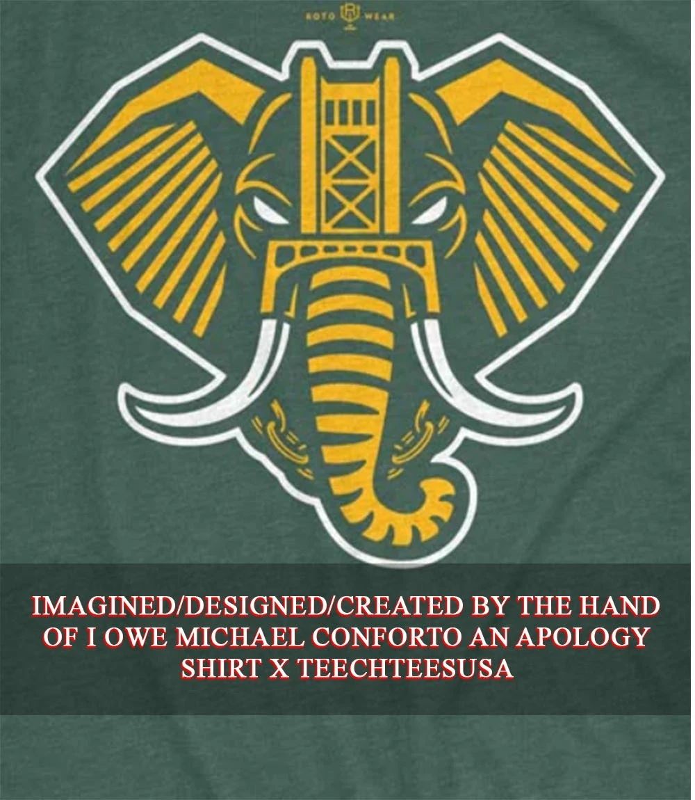 Home Run Elephant Oakland Athletics shirt Unisex T-shirt, Sweatshirt, Hoodie, Long Sleeve Tee - T-Shirt, Sweatshirt, Hoodie