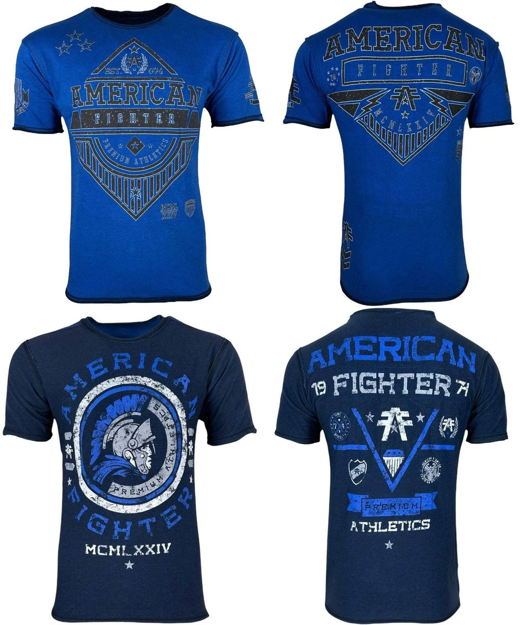 American Fighter Men's T-shirt Reversible Clarkson Addison (2 Sided Shirt) Unisex T-shirt, Sweatshirt, Hoodie, Long Sleeve Tee - T-Shirt, Sweatshirt, Hoodie