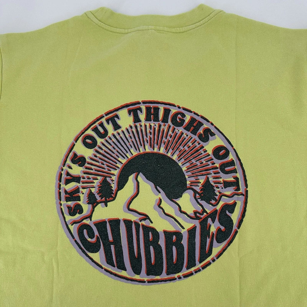 Chubbies Shirts Mens Medium OVERSIZED TEE The Daily Reminder Skys Out Thighs Out Unisex T-shirt, Sweatshirt, Hoodie, Long Sleeve Tee - T-Shirt, Sweatshirt, Hoodie