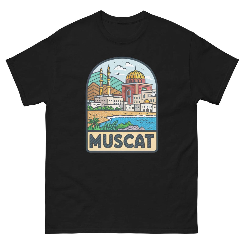 Muscat World Travel Urban Area City T-Shirt Unisex T-shirt, Sweatshirt, Hoodie, Long Sleeve Tee - T-Shirt, Sweatshirt, Hoodie
