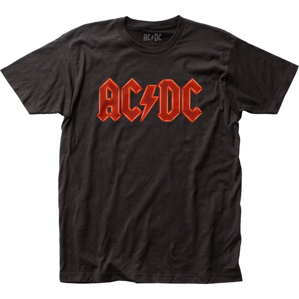 ACDC Neon Logo Mens T Shirt Music Classic Concert Rock N Roll Band Tee New Black Unisex T-shirt, Sweatshirt, Hoodie, Long Sleeve Tee - T-Shirt, Sweatshirt, Hoodie