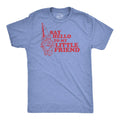 Say Hello to My Little Friend T Shirt Funny Lawn Gnome Movie Quote Tee Unisex T-shirt, Sweatshirt, Hoodie, Long Sleeve Tee - T-Shirt, Sweatshirt, Hoodie