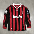 AC Milan Retro Jersey Ronaldinho Unisex T-shirt, Sweatshirt, Hoodie, Long Sleeve Tee - T-Shirt, Sweatshirt, Hoodie