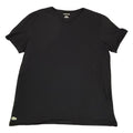 Lacoste Mens 3XL Black V-Neck Short Sleeve T-Shirt Underwear Tee Crocodile Logo Unisex T-shirt, Sweatshirt, Hoodie, Long Sleeve Tee - T-Shirt, Sweatshirt, Hoodie