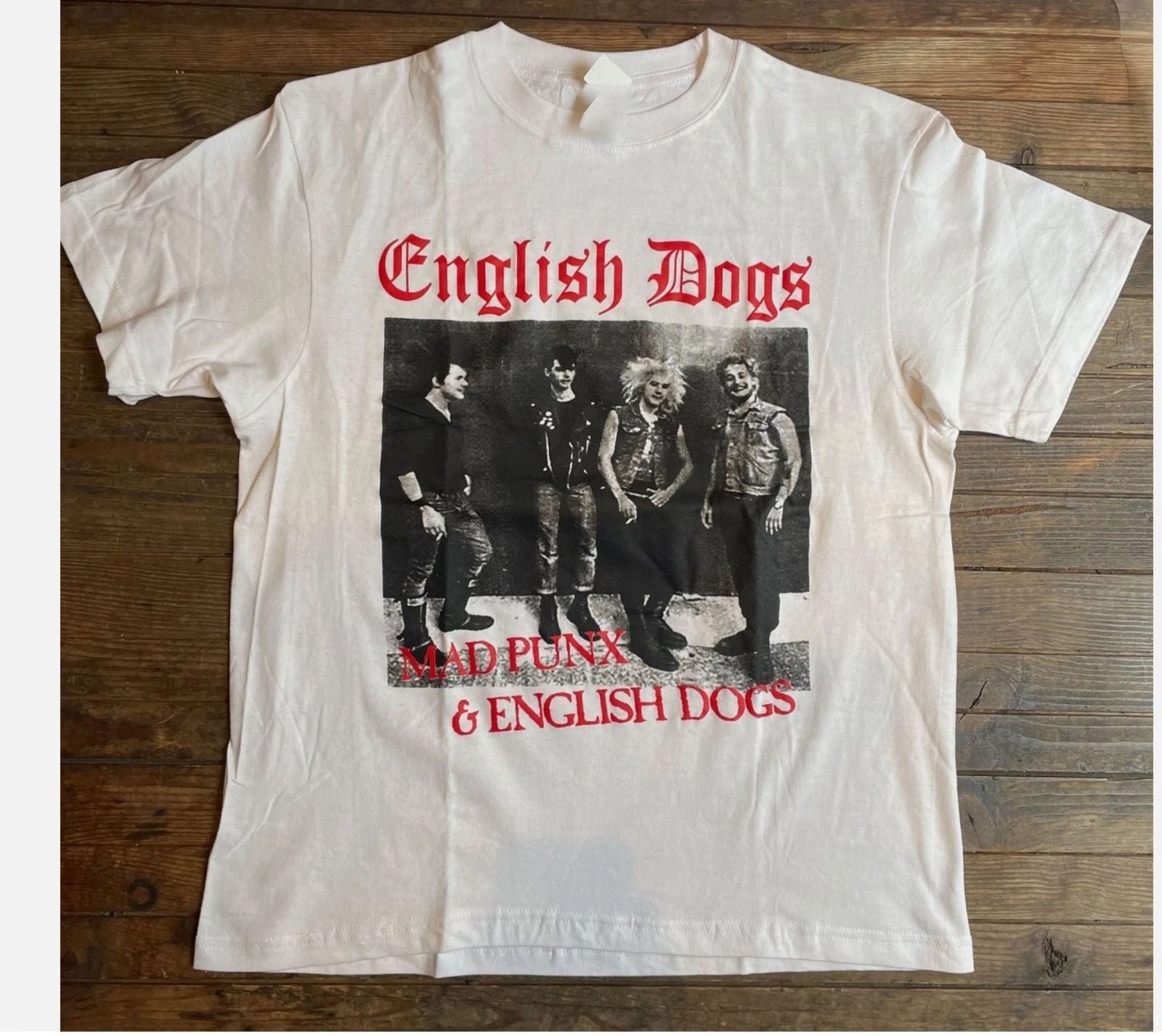 VTG ENGLISH DOGS Mad Punx & English Dogs Shirt size S to 5XL Unisex T-shirt, Sweatshirt, Hoodie, Long Sleeve Tee - T-Shirt, Sweatshirt, Hoodie