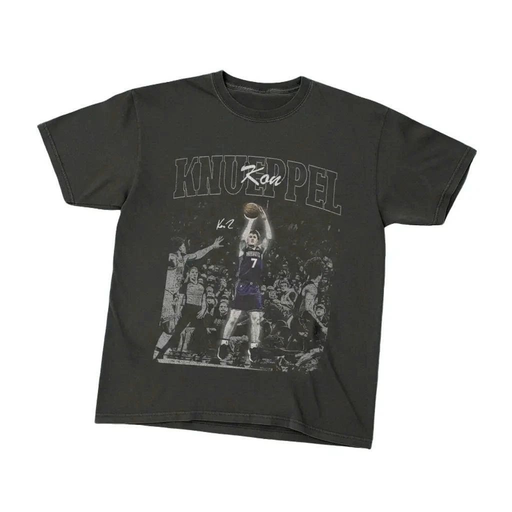 Kon Knueppel Basketball Vintage Shirt, Basketball T-Shirt, Gift For Fan Basketba Unisex T-shirt, Sweatshirt, Hoodie, Long Sleeve Tee - T-Shirt, Sweatshirt, Hoodie