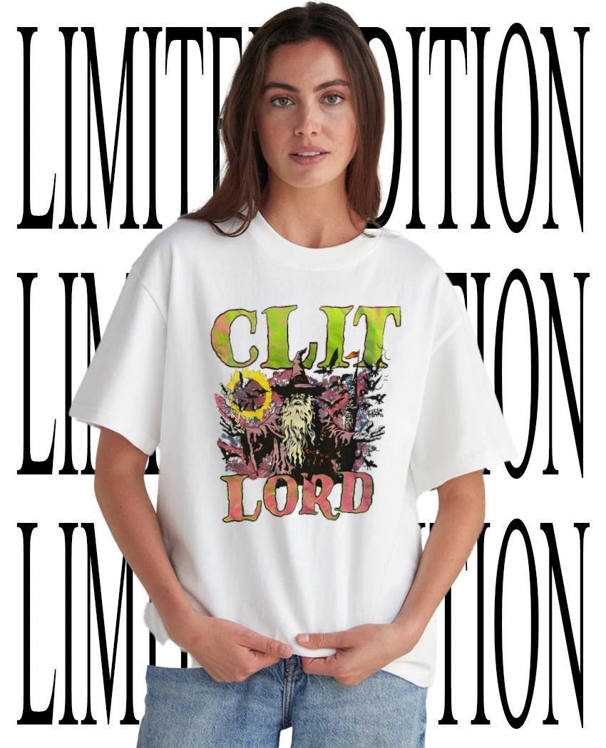 Clit Lord Wizard graphic shirt Unisex T-shirt, Sweatshirt, Hoodie, Long Sleeve Tee - T-Shirt, Sweatshirt, Hoodie