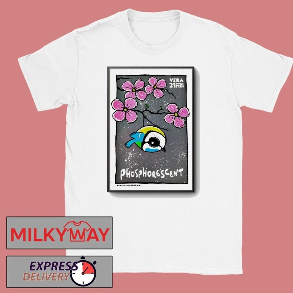 Phosphorescent In Groningen NL On May 21 2026 Poster shirt Unisex T-shirt, Sweatshirt, Hoodie, Long Sleeve Tee - T-Shirt, Sweatshirt, Hoodie