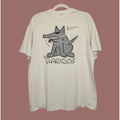 Vintage Sharkdog Surf Surfer Hawaii Double Sided Distressed Grunge Thrashed Unisex T-shirt, Sweatshirt, Hoodie, Long Sleeve Tee - T-Shirt, Sweatshirt, Hoodie