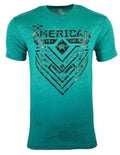 AMERICAN FIGHTER Men's T-shirt CRYSTAL RIVER Ocean Teal Athletic XS-4XL Unisex T-shirt, Sweatshirt, Hoodie, Long Sleeve Tee - T-Shirt, Sweatshirt, Hoodie