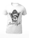 Street Style Dog - Men's T-Shirt - Women's T-Shirt Unisex T-shirt, Sweatshirt, Hoodie, Long Sleeve Tee - T-Shirt, Sweatshirt, Hoodie