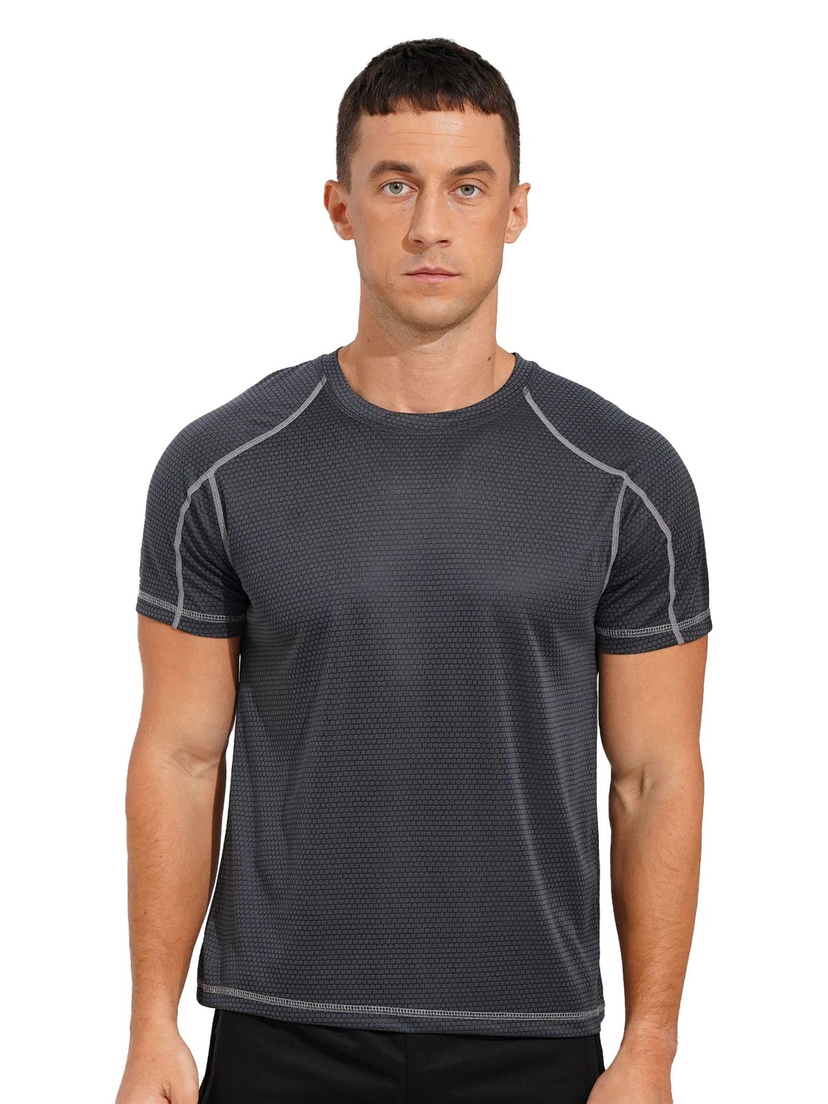 Mens UV Short Sleeve Swim Shirts UPF 50+ Rash Guard Short Sleeve Quick Dry AU Unisex T-shirt, Sweatshirt, Hoodie, Long Sleeve Tee - T-Shirt, Sweatshirt, Hoodie