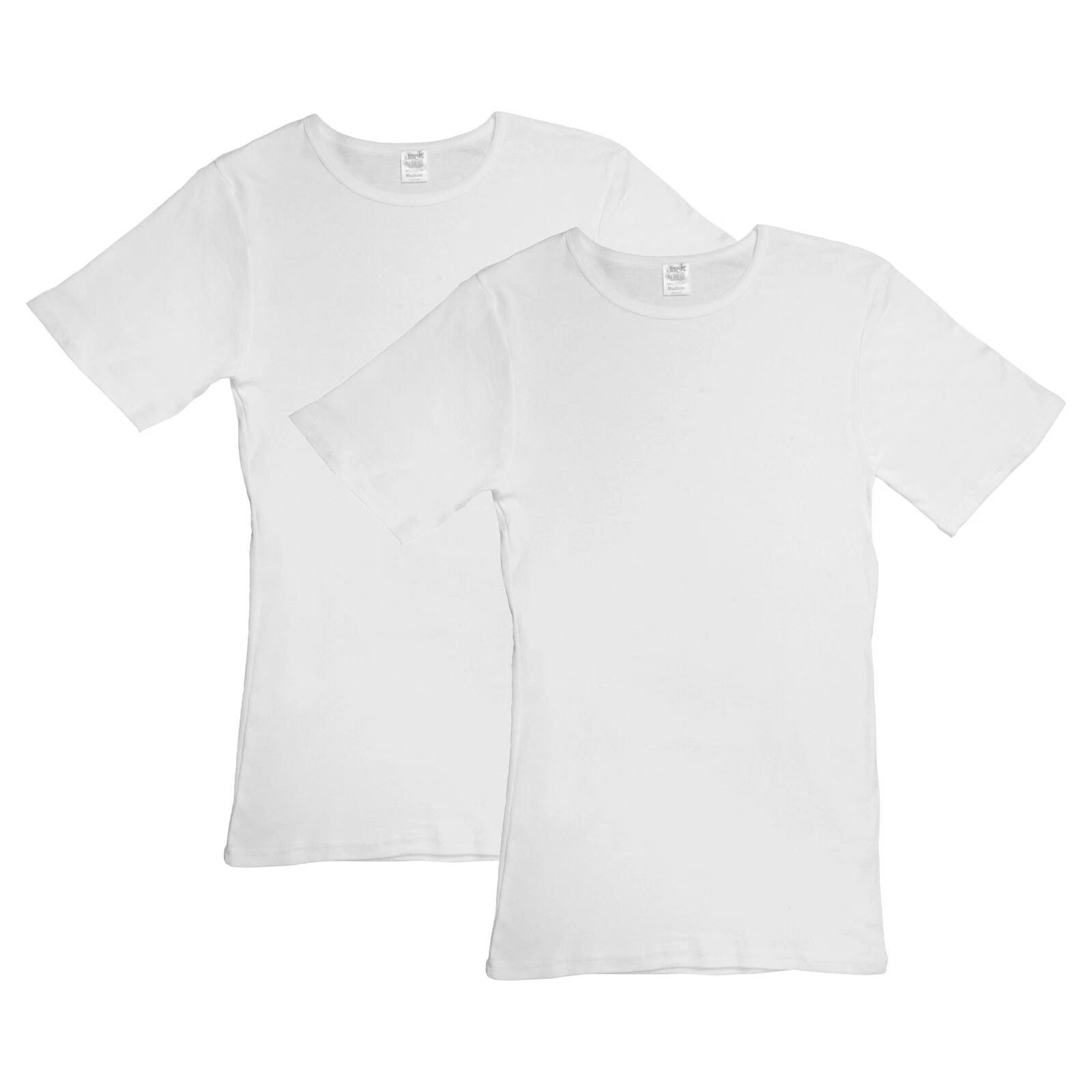 Mens Crew-neck short sleeve undershirt,100% cotton, Jack&Jill, white Unisex T-shirt, Sweatshirt, Hoodie, Long Sleeve Tee - T-Shirt, Sweatshirt, Hoodie