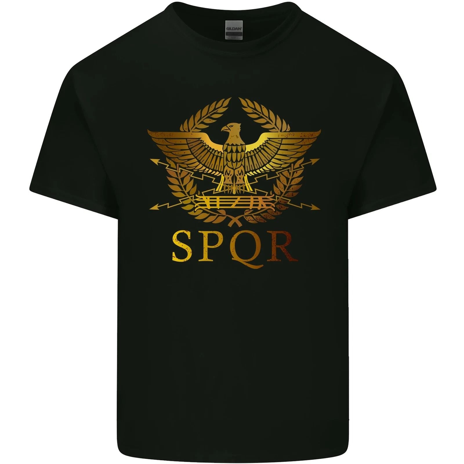 Gym Training Top Weightlifting SPQR Roman Mens Cotton T-Shirt Tee Top Unisex T-shirt, Sweatshirt, Hoodie, Long Sleeve Tee - T-Shirt, Sweatshirt, Hoodie