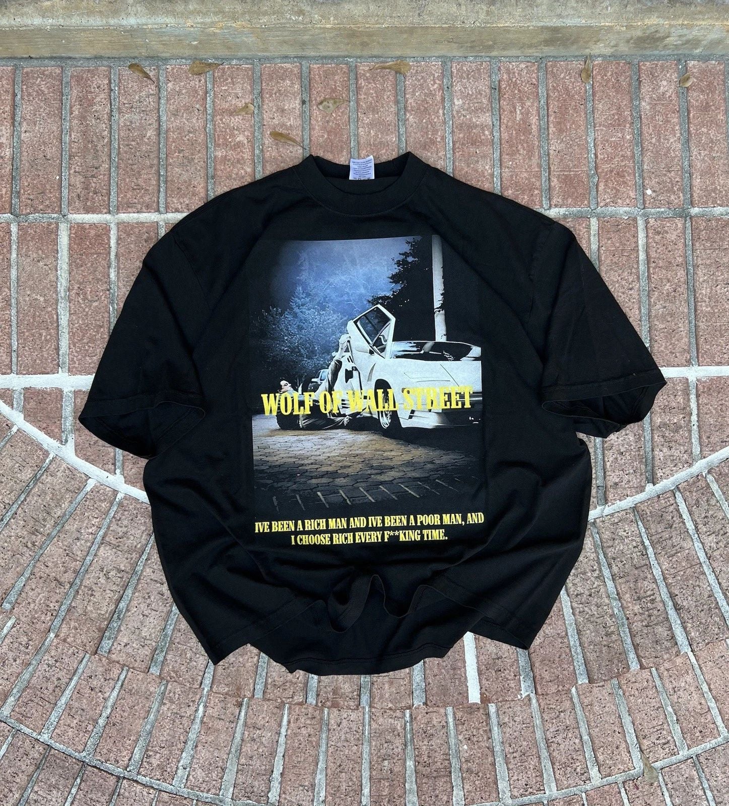 Vintage Style Wolf Of Wall Street Shaka Wear Over Sized Drop Shoulder T Unisex T-shirt, Sweatshirt, Hoodie, Long Sleeve Tee - T-Shirt, Sweatshirt, Hoodie