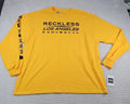 Young & Reckless Shirt Mens 2X Yellow Long Sleeve Los Angeles Street Wear New Unisex T-shirt, Sweatshirt, Hoodie, Long Sleeve Tee - T-Shirt, Sweatshirt, Hoodie