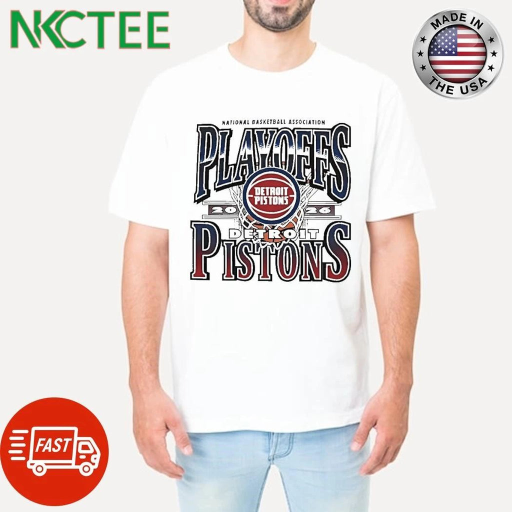 Detroit Pistons 2026 Playoff Participant National Basketball Association shirt Unisex T-shirt, Sweatshirt, Hoodie, Long Sleeve Tee - T-Shirt, Sweatshirt, Hoodie