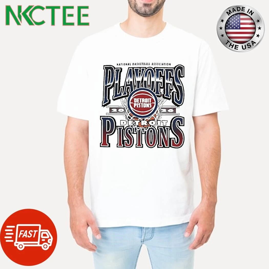 Detroit Pistons 2026 Playoff Participant National Basketball Association shirt Unisex T-shirt, Sweatshirt, Hoodie, Long Sleeve Tee - T-Shirt, Sweatshirt, Hoodie