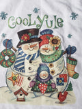 Vintage Christmas Cool Snowman Family Cotton T-Shirt By Jerzees Size XL Unisex T-shirt, Sweatshirt, Hoodie, Long Sleeve Tee - T-Shirt, Sweatshirt, Hoodie