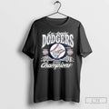 Classic 2025 National League Champions Los Angeles Dodgers T Shirts Unisex T-shirt, Sweatshirt, Hoodie, Long Sleeve Tee - T-Shirt, Sweatshirt, Hoodie
